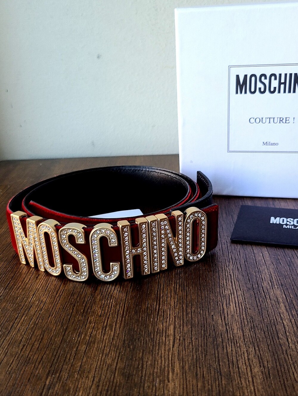 MOSCHINO women's belt